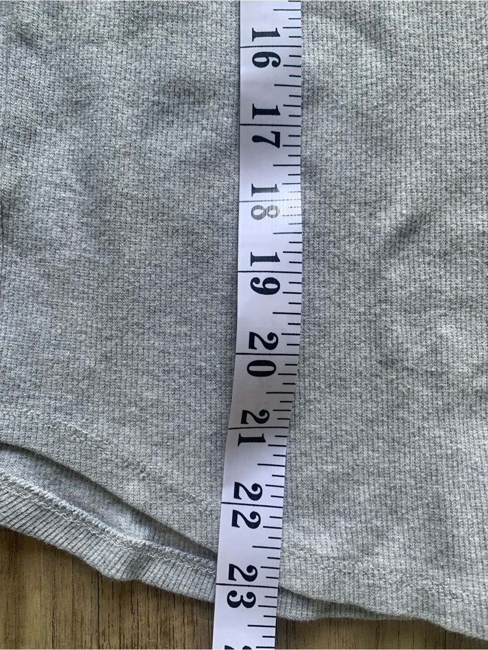 Buffalo Grey Ribbed T-shirt - Picture 5 of 6